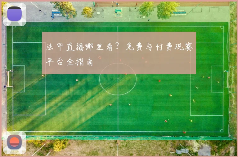 法甲直播哪里看？免费与付费观赛平台全指南